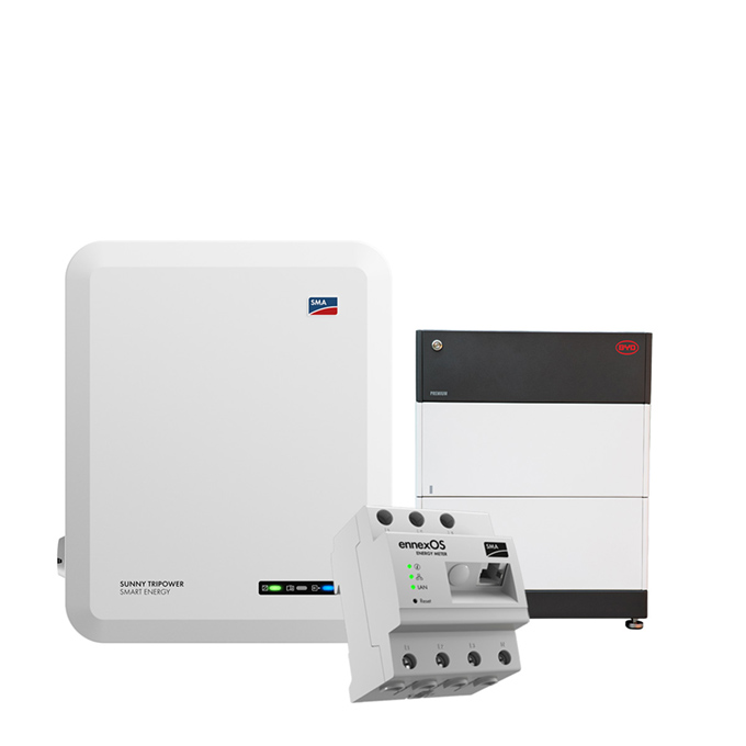SMA Sunny Tripower STP 6.0 Smart Energy + BYD BATTERY-BOX Premium HVS 5.1