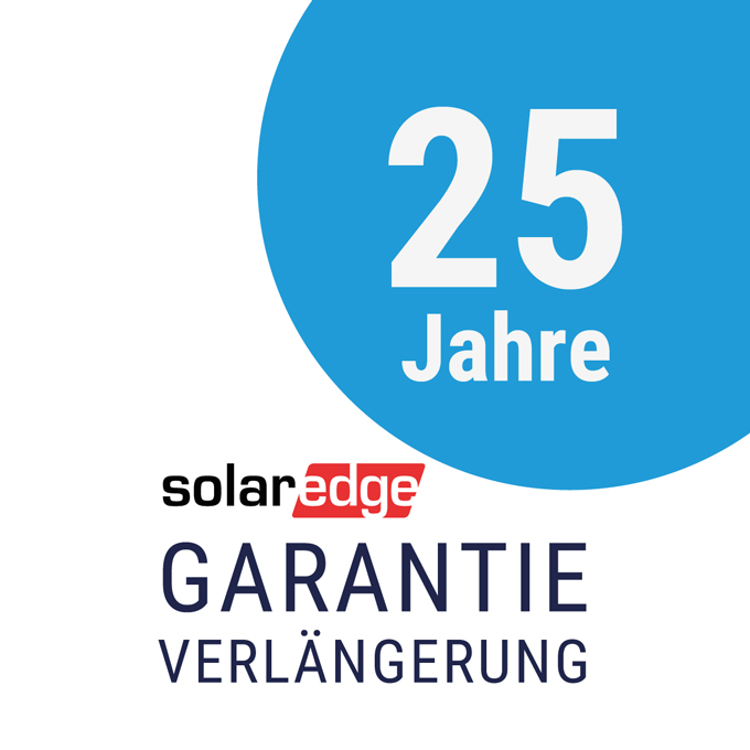 SolarEdge Garantieverlängerung über 4 kW, 25 Jahre (1ph)