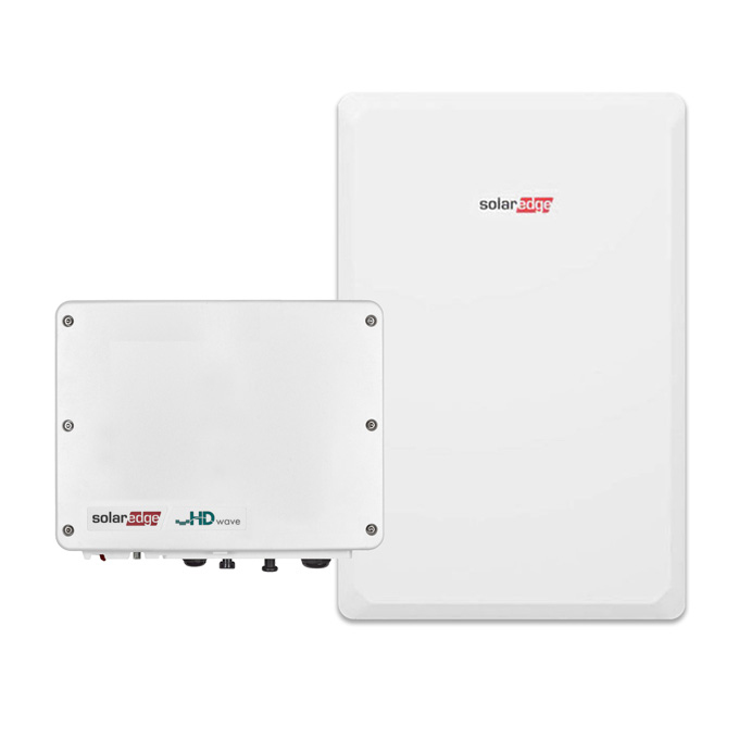 SolarEdge Home Wave SE4000H (HD-Wave, SetApp) + SolarEdge Home Batterie 400V, 9,7 kWh