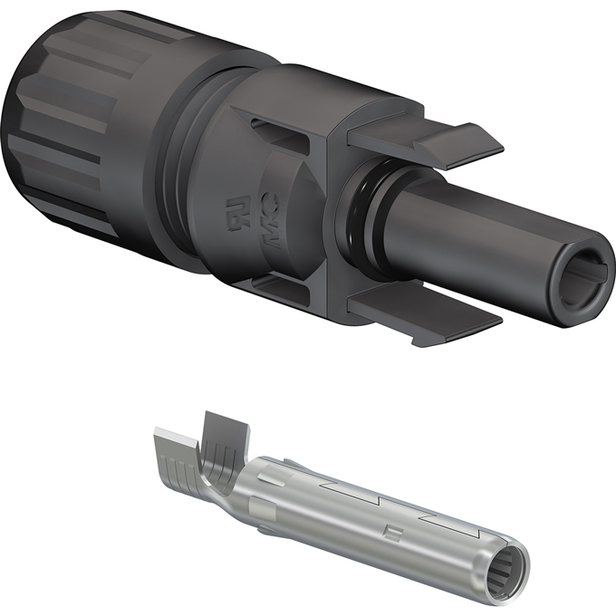 MC4 Buchse 1x4 / 1x6 mm&#178;