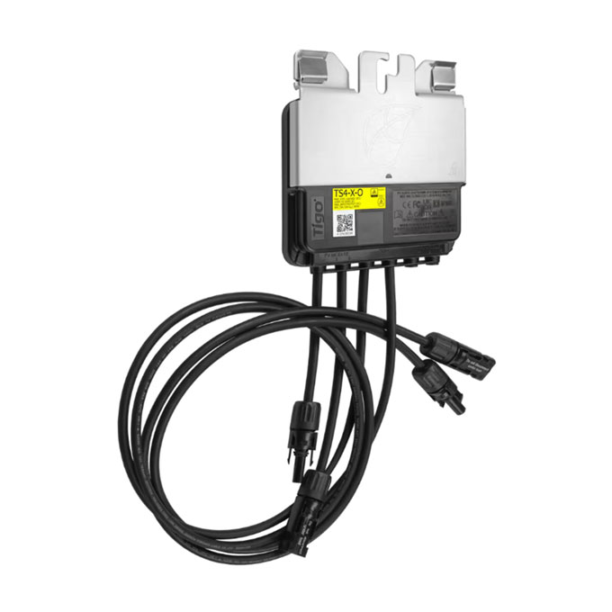 Tigo TS4-X-O UHD Optimierer gelb 800 W MC4 (Output 1,2m/1,2m/Input 0,6m/0,6m)