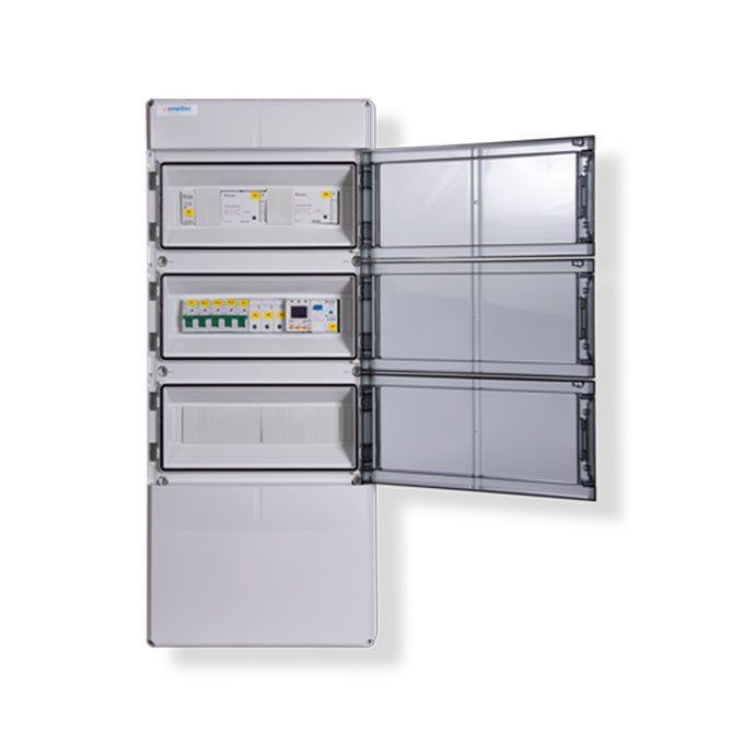 enwitec Netzumschaltbox Power Backup Dual EU Allpolig (f&amp;#252;r diverse Hersteller)