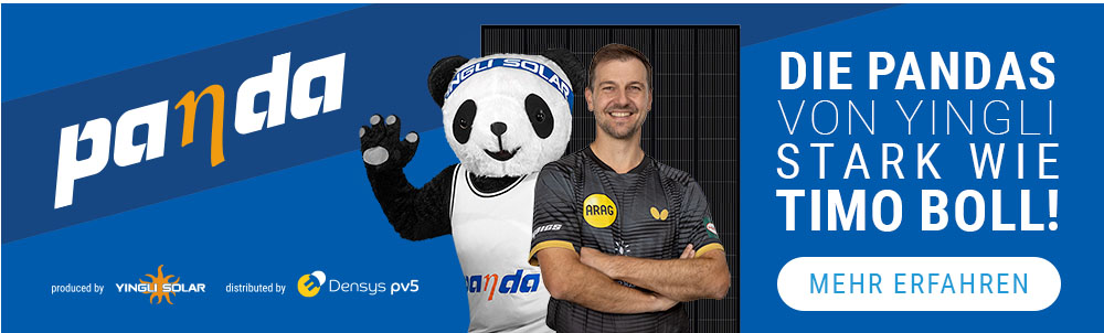 Timo Boll und die Pandas von Yingli